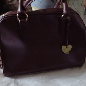 Coure & Pelle Elegant Dark Brown Handbag
